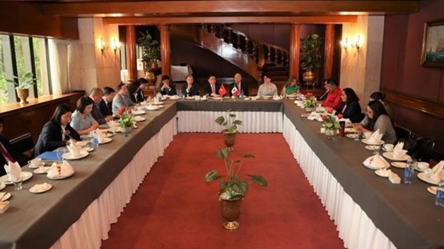 Party delegation pays working visit to Mexico